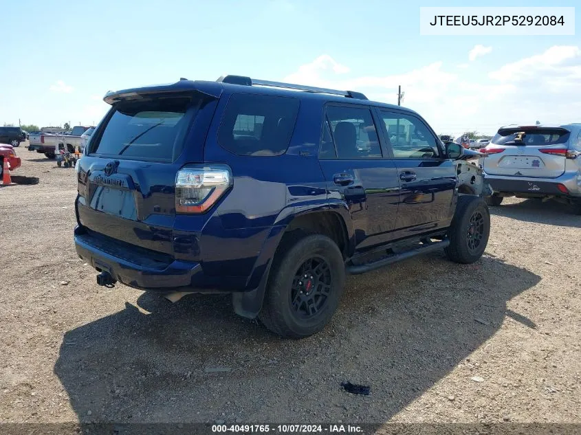 2023 Toyota 4Runner Sr5 VIN: JTEEU5JR2P5292084 Lot: 40491765