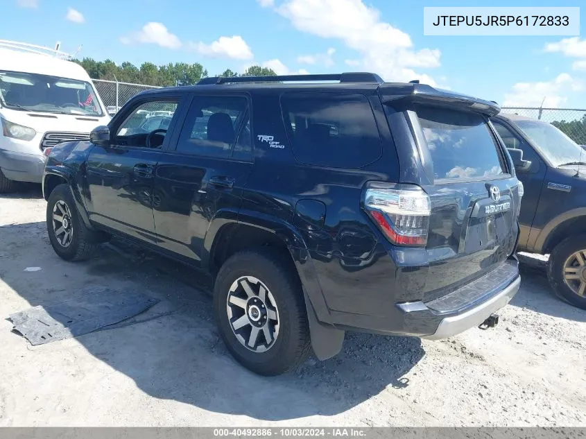 JTEPU5JR5P6172833 2023 Toyota 4Runner Trd Off Road