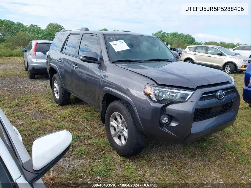 JTEFU5JR5P5288406 2023 Toyota 4Runner Sr5 Premium