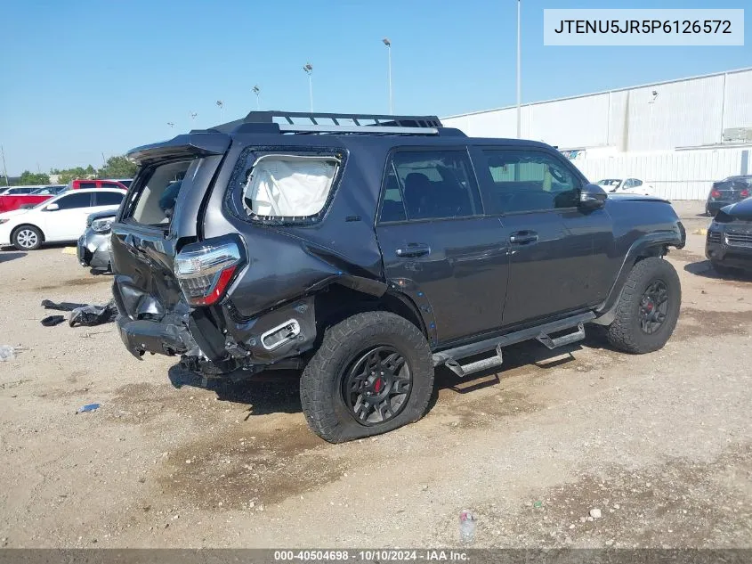 2023 Toyota 4Runner Sr5 Premium VIN: JTENU5JR5P6126572 Lot: 40504698