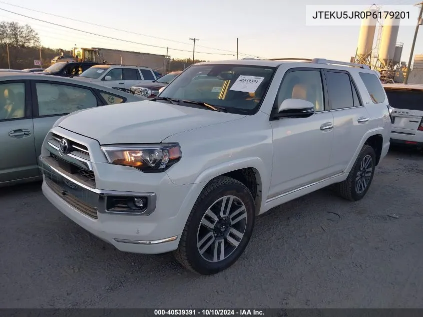 JTEKU5JR0P6179201 2023 Toyota 4Runner Limited