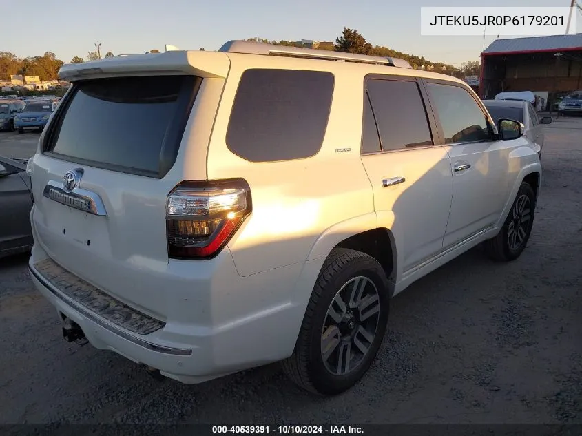 JTEKU5JR0P6179201 2023 Toyota 4Runner Limited