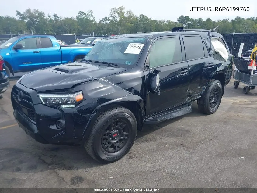 2023 Toyota 4Runner Trd Off Road Premium VIN: JTERU5JR6P6199760 Lot: 40551552