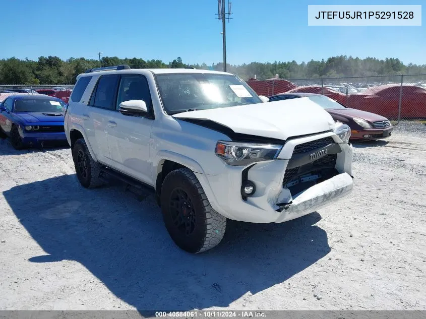 2023 Toyota 4Runner Sr5 Premium VIN: JTEFU5JR1P5291528 Lot: 40584061