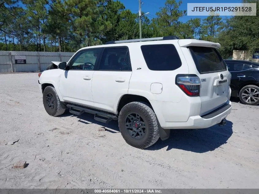 2023 Toyota 4Runner Sr5 Premium VIN: JTEFU5JR1P5291528 Lot: 40584061