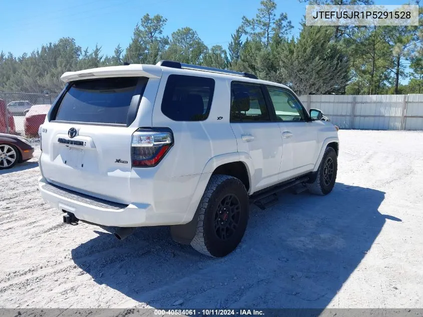 2023 Toyota 4Runner Sr5 Premium VIN: JTEFU5JR1P5291528 Lot: 40584061