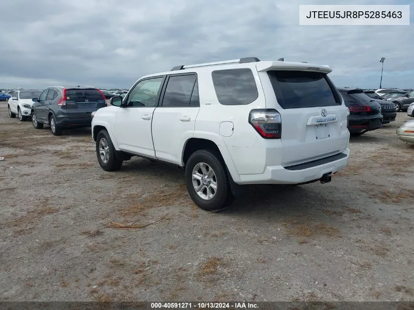 2023 Toyota 4Runner Sr5 VIN: JTEEU5JR8P5285463 Lot: 40591271