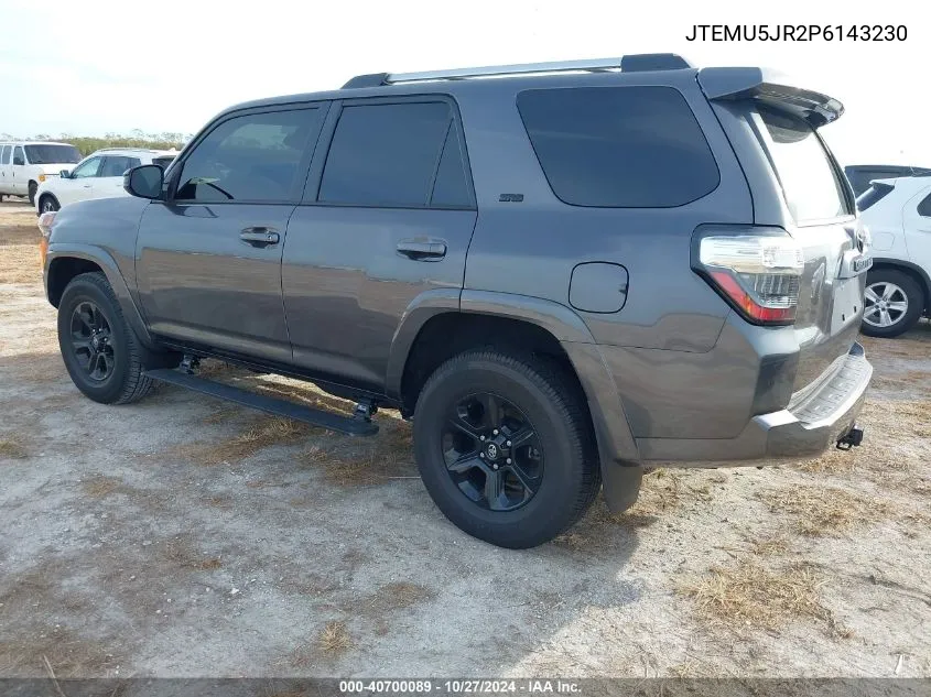 JTEMU5JR2P6143230 2023 Toyota 4Runner Sr5