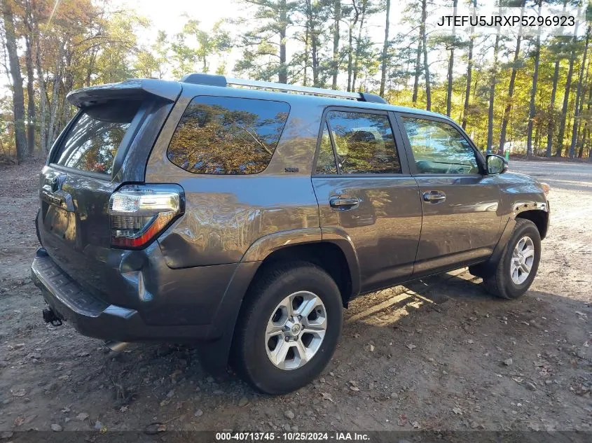 JTEFU5JRXP5296923 2023 Toyota 4Runner Sr5 Premium