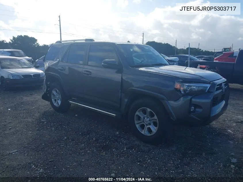 JTEFU5JR0P5303717 2023 Toyota 4Runner Sr5 Premium