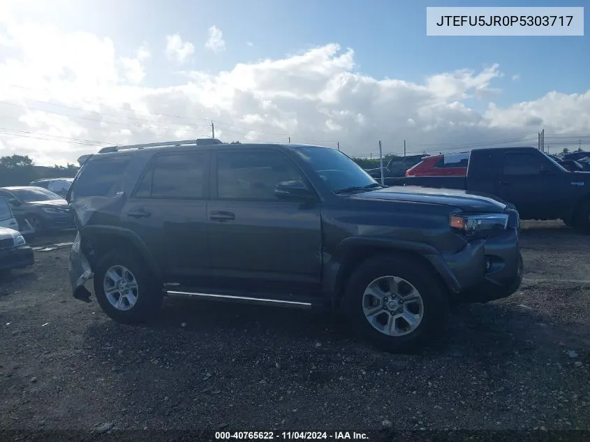 JTEFU5JR0P5303717 2023 Toyota 4Runner Sr5 Premium