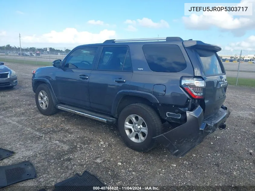 JTEFU5JR0P5303717 2023 Toyota 4Runner Sr5 Premium