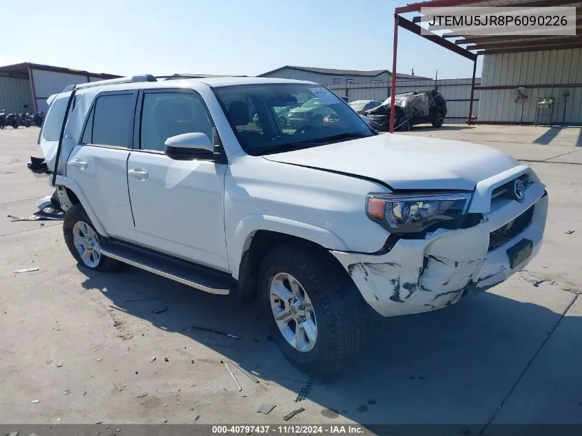 2023 Toyota 4Runner Sr5 VIN: JTEMU5JR8P6090226 Lot: 40797437