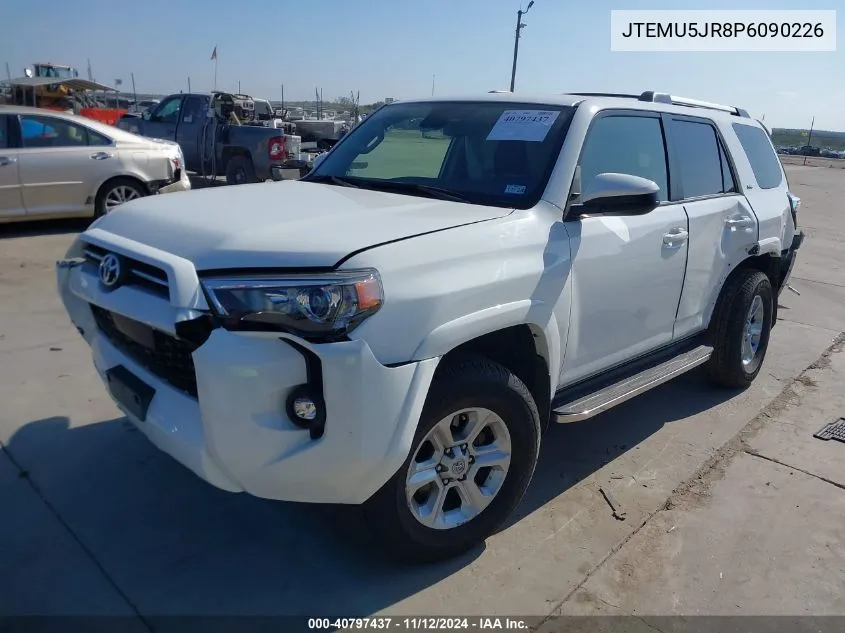 2023 Toyota 4Runner Sr5 VIN: JTEMU5JR8P6090226 Lot: 40797437