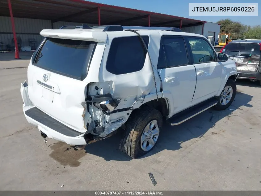 2023 Toyota 4Runner Sr5 VIN: JTEMU5JR8P6090226 Lot: 40797437