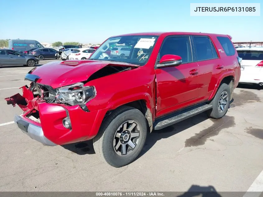 2023 Toyota 4Runner Trd Off Road Premium VIN: JTERU5JR6P6131085 Lot: 40810076