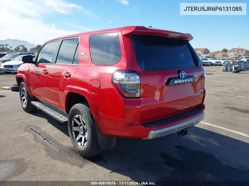 2023 Toyota 4Runner Trd Off Road Premium VIN: JTERU5JR6P6131085 Lot: 40810076