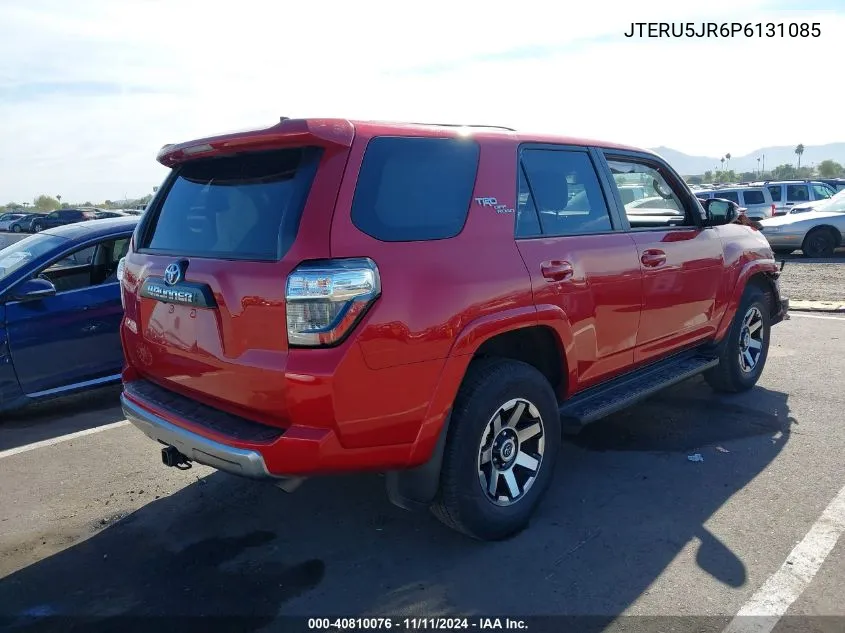 2023 Toyota 4Runner Trd Off Road Premium VIN: JTERU5JR6P6131085 Lot: 40810076