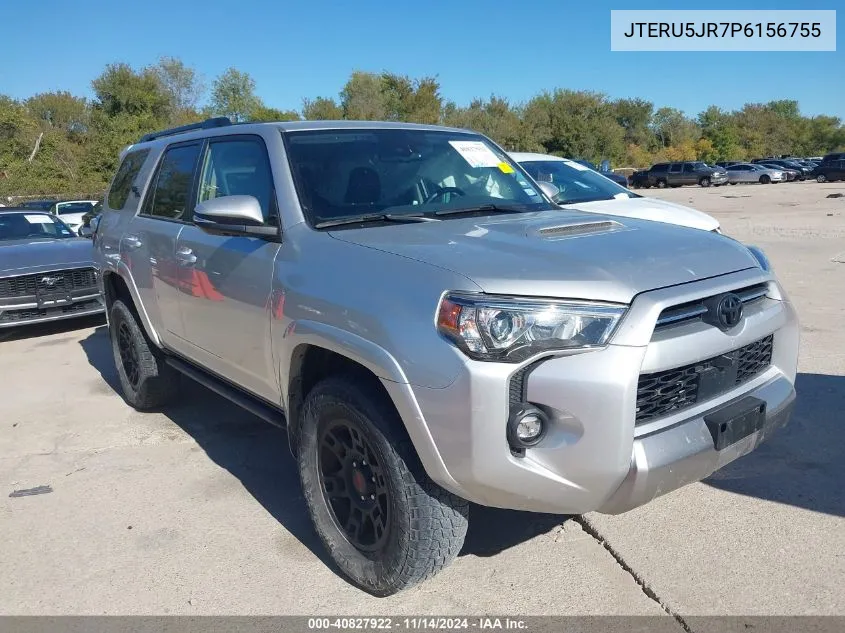 2023 Toyota 4Runner Trd Off Road Premium VIN: JTERU5JR7P6156755 Lot: 40827922