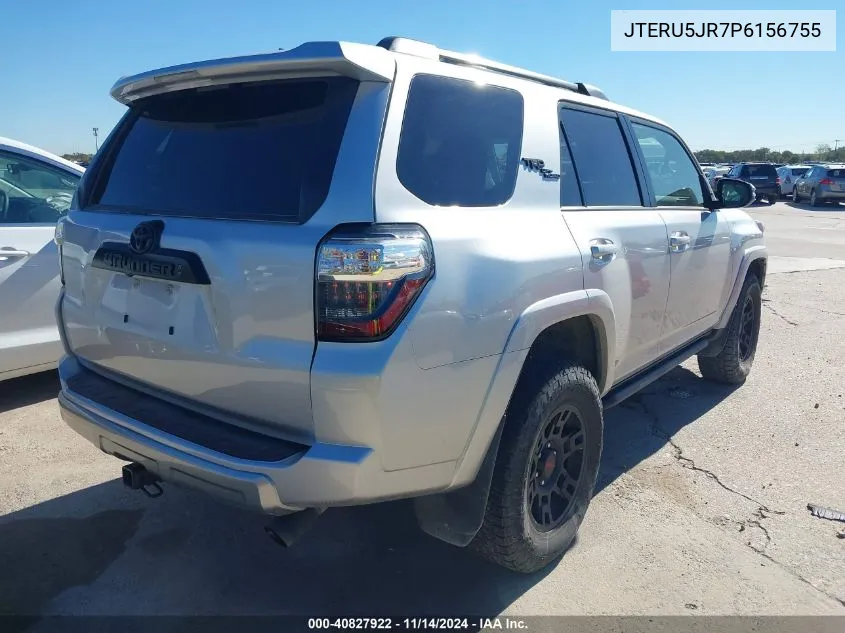 2023 Toyota 4Runner Trd Off Road Premium VIN: JTERU5JR7P6156755 Lot: 40827922