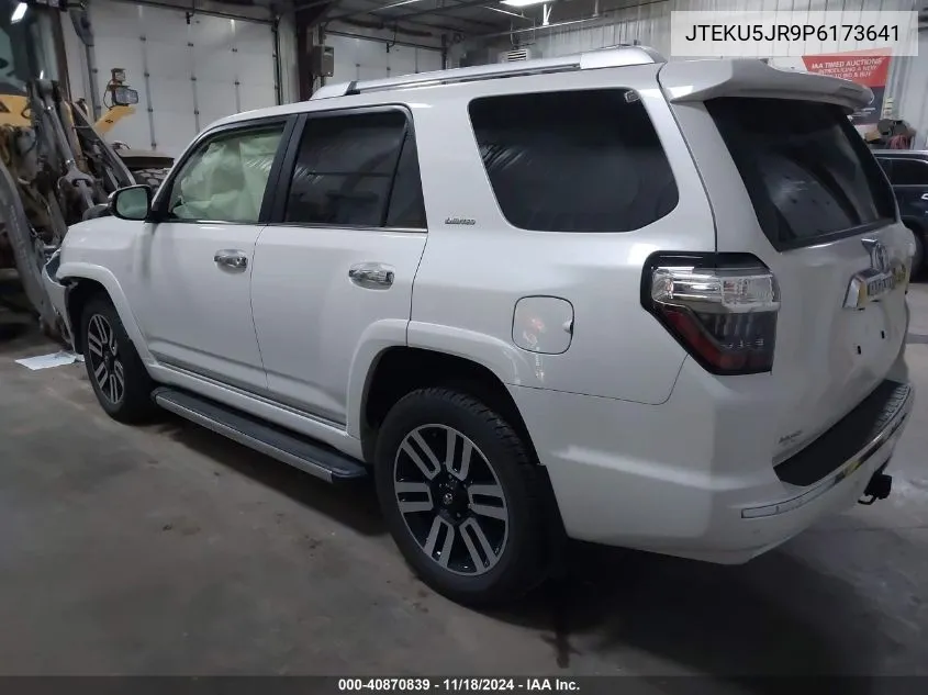 2023 Toyota 4Runner Limited VIN: JTEKU5JR9P6173641 Lot: 40870839