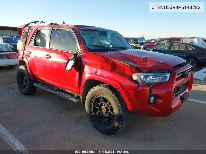 2023 Toyota 4Runner Sr5 Premium VIN: JTENU5JR4P6143282 Lot: 40874081