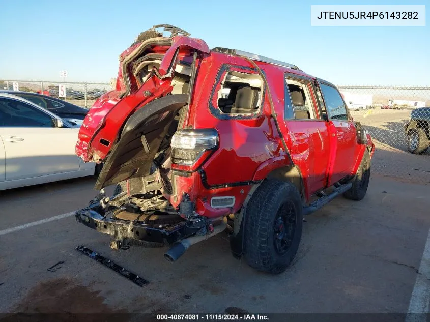 2023 Toyota 4Runner Sr5 Premium VIN: JTENU5JR4P6143282 Lot: 40874081