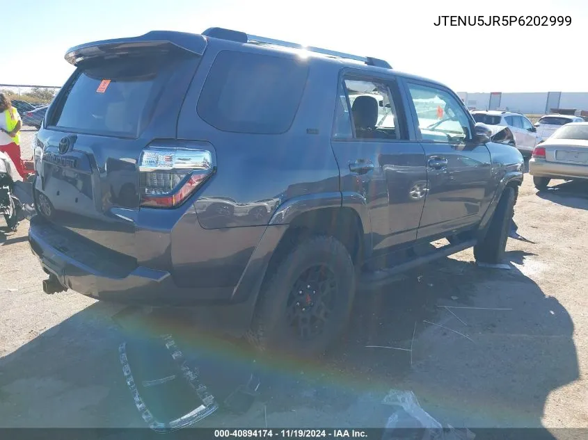 2023 Toyota 4Runner Sr5 Premium VIN: JTENU5JR5P6202999 Lot: 40894174