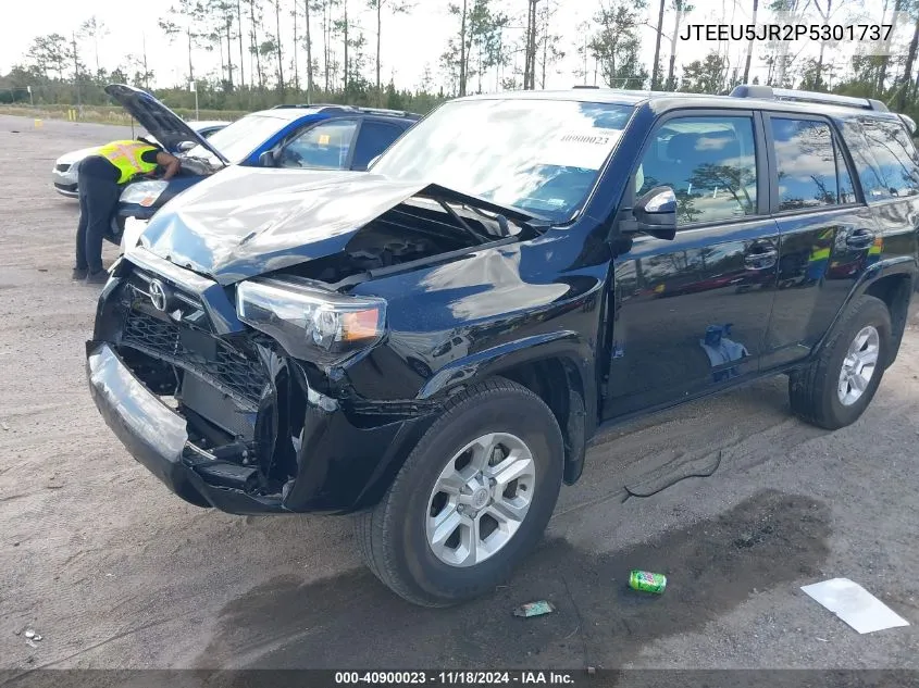 2023 Toyota 4Runner Sr5 VIN: JTEEU5JR2P5301737 Lot: 40900023