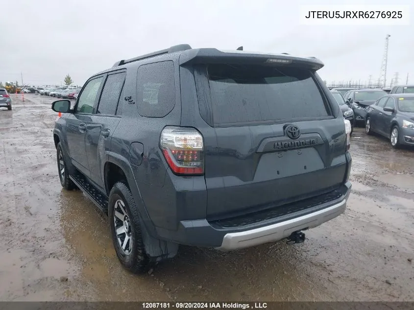 2024 Toyota 4Runner VIN: JTERU5JRXR6276925 Lot: 12087181