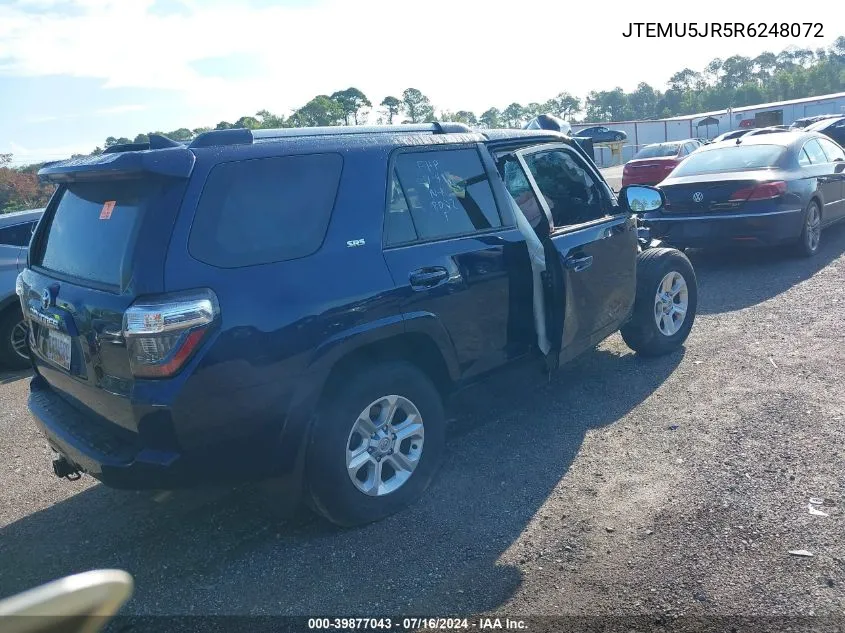 JTEMU5JR5R6248072 2024 Toyota 4Runner Sr5