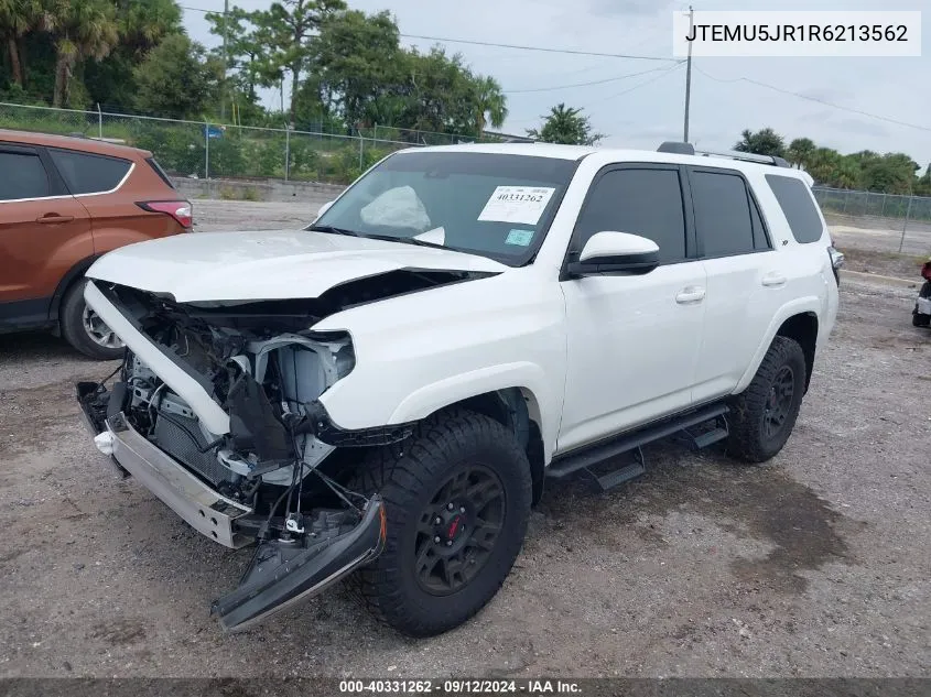 JTEMU5JR1R6213562 2024 Toyota 4Runner Sr5/Sr5 Premium/Limited/T