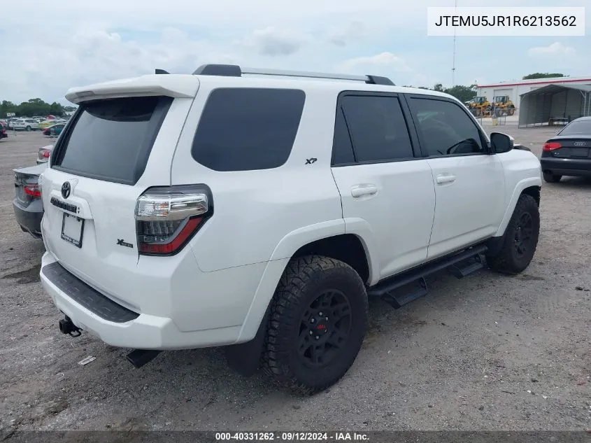 JTEMU5JR1R6213562 2024 Toyota 4Runner Sr5/Sr5 Premium/Limited/T