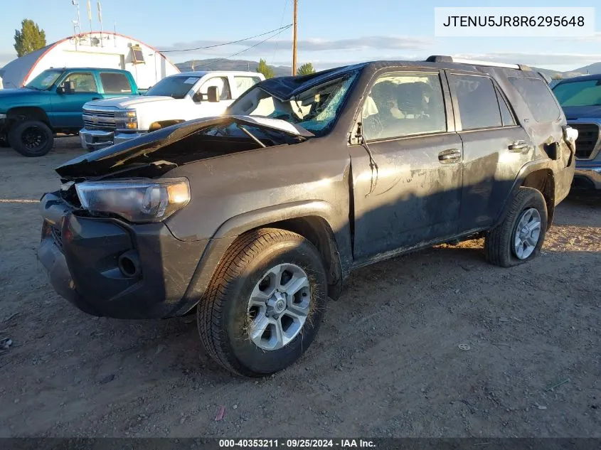 2024 Toyota 4Runner Sr5/Sr5 Premium/Limited/T VIN: JTENU5JR8R6295648 Lot: 40353211