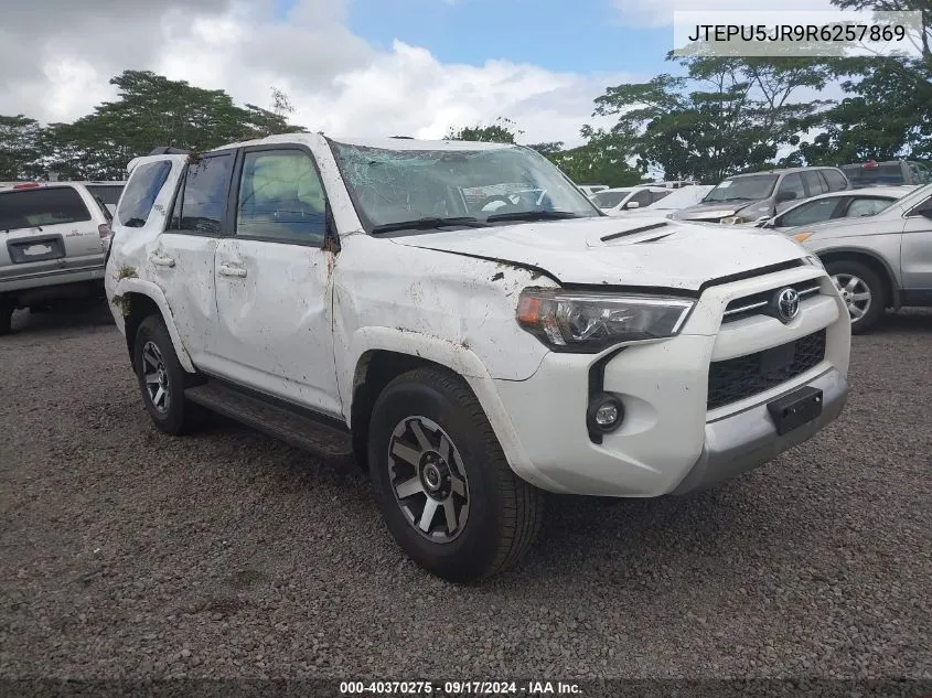 2024 Toyota 4Runner Trd Off Road VIN: JTEPU5JR9R6257869 Lot: 40370275