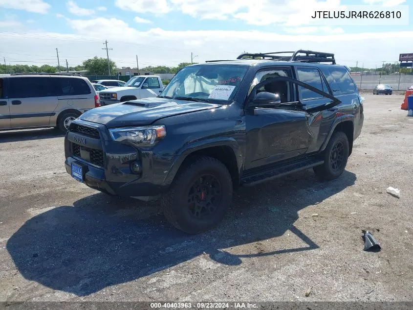 2024 Toyota 4Runner Sr5 Premium/Trd Sport/Trd Off Road Premium/Trd Pro VIN: JTELU5JR4R626810 Lot: 40403963