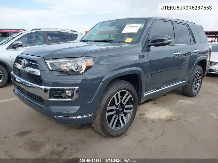 2024 Toyota 4Runner Limited VIN: JTEKU5JR0R6237553 Lot: 40450691