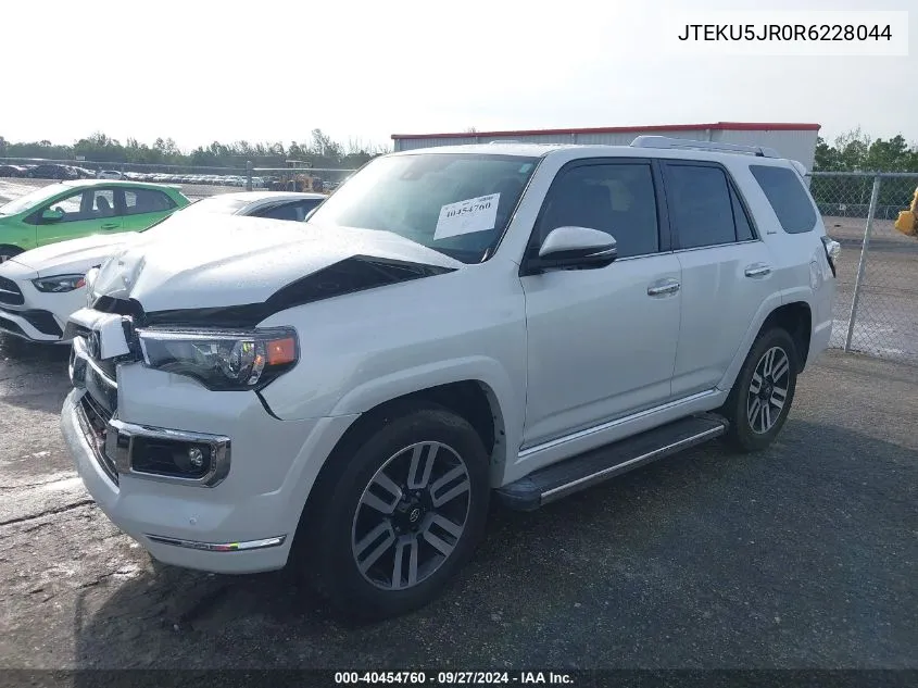 2024 Toyota 4Runner Limited VIN: JTEKU5JR0R6228044 Lot: 40454760