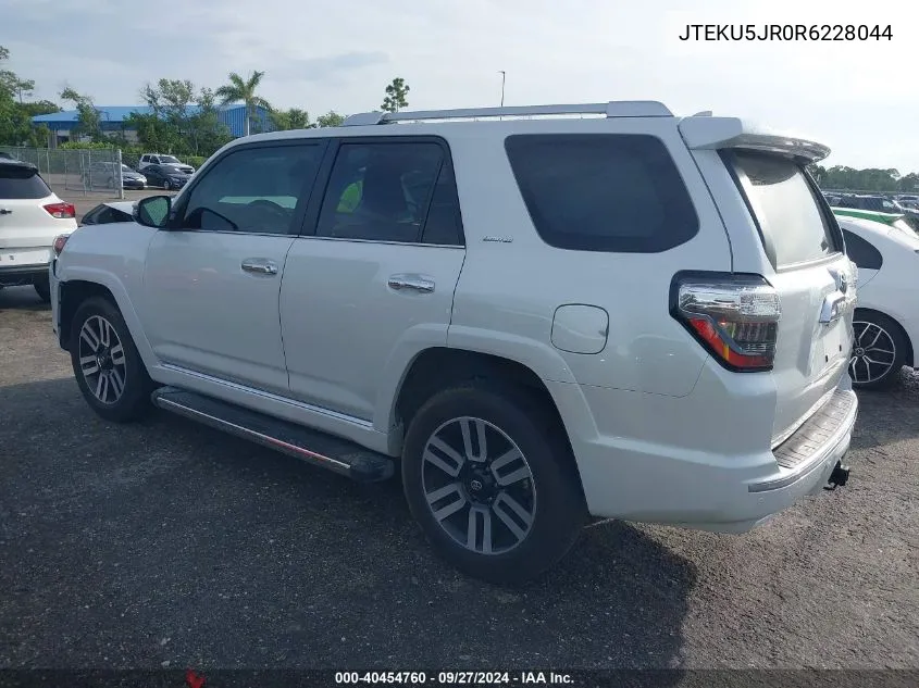 2024 Toyota 4Runner Limited VIN: JTEKU5JR0R6228044 Lot: 40454760