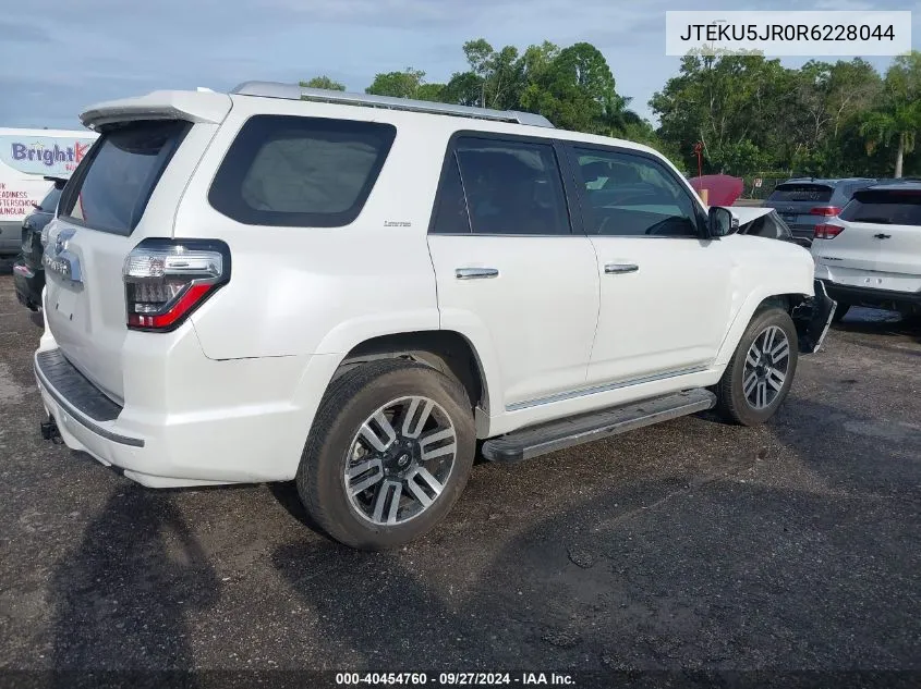 2024 Toyota 4Runner Limited VIN: JTEKU5JR0R6228044 Lot: 40454760