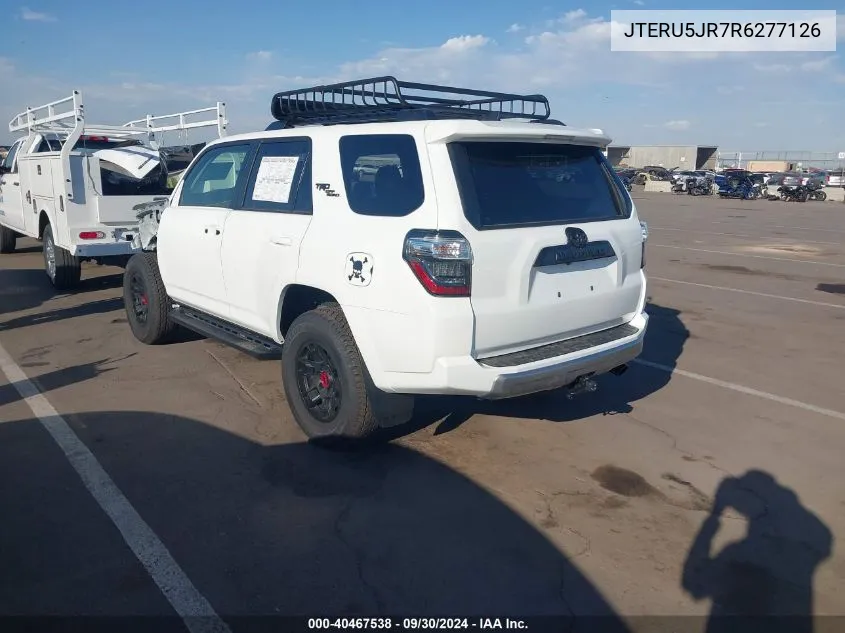 2024 Toyota 4Runner Trd Off Road Premium VIN: JTERU5JR7R6277126 Lot: 40467538