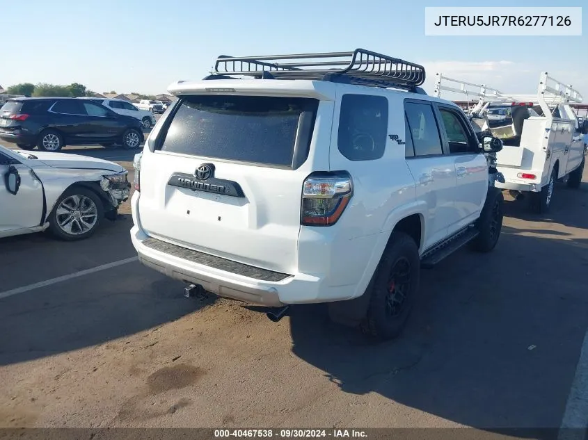 2024 Toyota 4Runner Trd Off Road Premium VIN: JTERU5JR7R6277126 Lot: 40467538