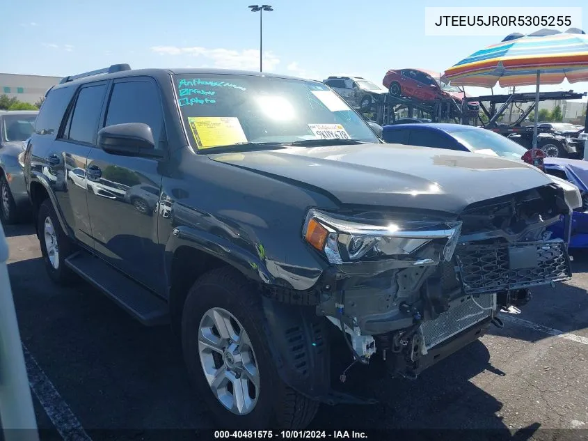 JTEEU5JR0R5305255 2024 Toyota 4Runner Sr5