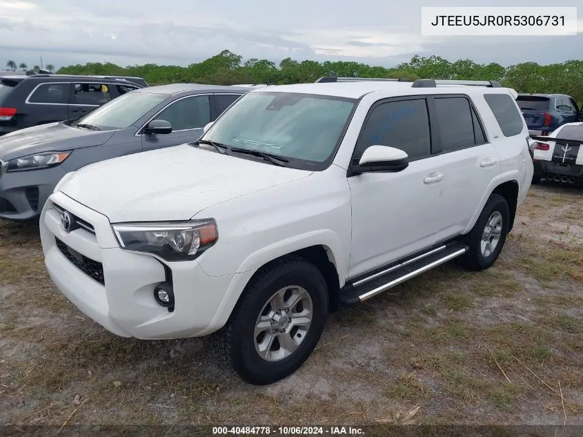 JTEEU5JR0R5306731 2024 Toyota 4Runner Sr5/Trd Sport/Sr5 Premium