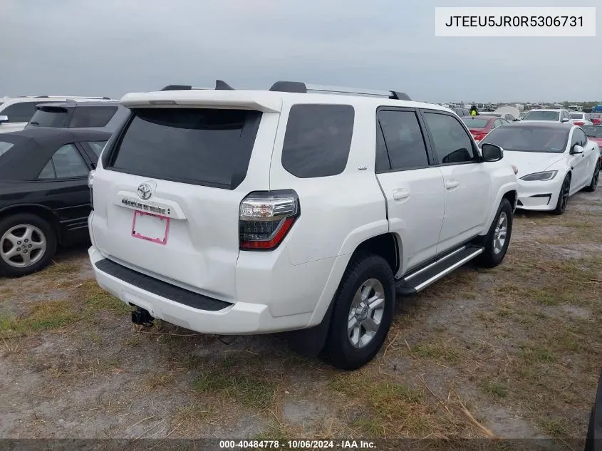 JTEEU5JR0R5306731 2024 Toyota 4Runner Sr5/Trd Sport/Sr5 Premium