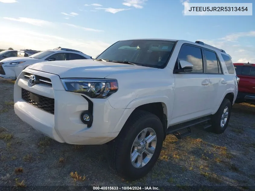 2024 Toyota 4Runner Sr5 VIN: JTEEU5JR2R5313454 Lot: 40515633