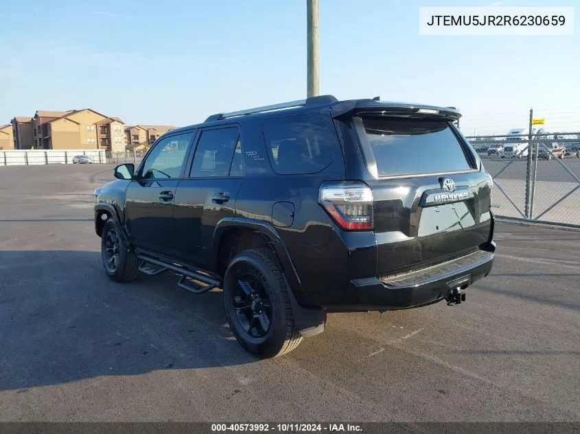 2024 Toyota 4Runner Sr5 VIN: JTEMU5JR2R6230659 Lot: 40573992