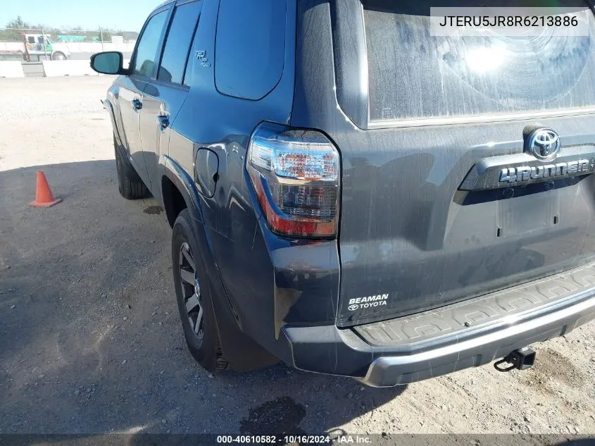 2024 Toyota 4Runner Trd Off Road Premium VIN: JTERU5JR8R6213886 Lot: 40610582