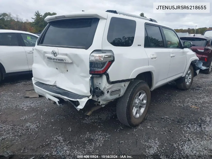 2024 Toyota 4Runner Sr5 Premium VIN: JTENU5JR5R6218655 Lot: 40615924