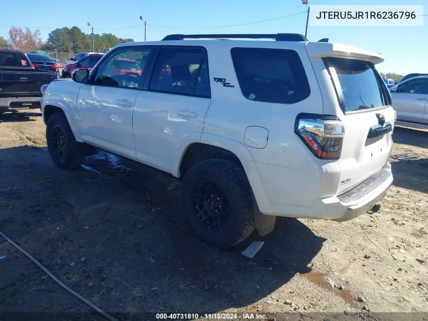 2024 Toyota 4Runner Trd Off Road Premium VIN: JTERU5JR1R6236796 Lot: 40731810